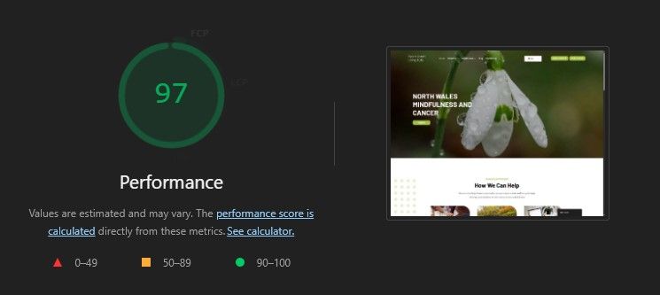 Living Fully Performance Stats
